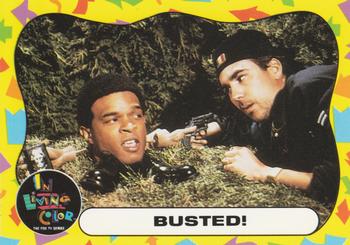 1992 Topps In Living Color #63 Busted! Front