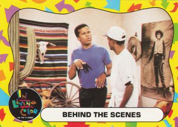 1992 Topps In Living Color #81 Behind the Scenes Front