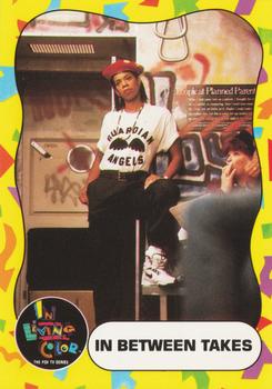 1992 Topps In Living Color #84 In Between Takes Front