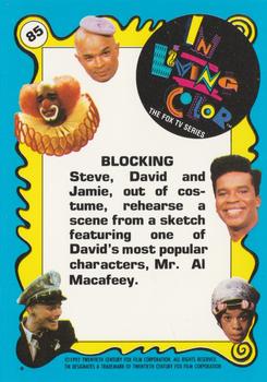 1992 Topps In Living Color #85 Blocking Back