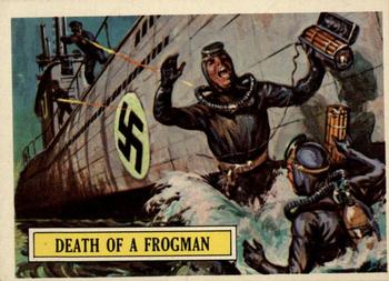 1965 Topps Battle: The Story of World War II #8 Death of a Frogman Front