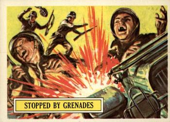 1965 Topps Battle: The Story of World War II #25 Stopped by Grenades Front