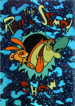 1994 Topps The Ren & Stimpy Show All Prismatic #26 The Ren & Stimpy Show Front