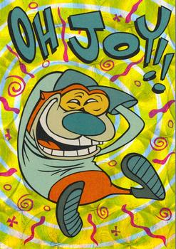 1994 Topps The Ren & Stimpy Show All Prismatic #39 Oh Joy Front