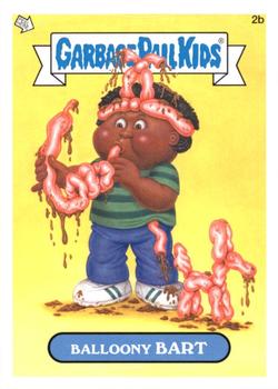 2012 Garbage Pail Kids Brand New Series #2b Balloony Bart Front