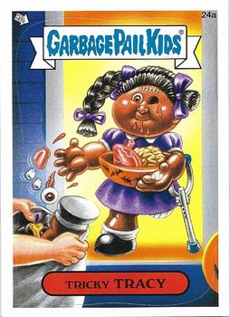 2012 Garbage Pail Kids Brand New Series #24a Tricky Tracy Front