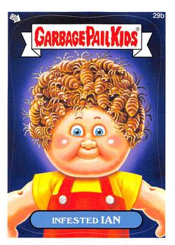 2012 Garbage Pail Kids Brand New Series #29b Infested Ian Front
