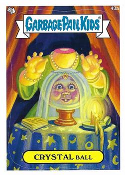 2012 Garbage Pail Kids Brand New Series #43a Crystal Ball Front