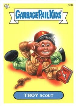 2013 Garbage Pail Kids Brand New Series 2 #62b Troy Scout Front