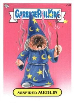 2013 Garbage Pail Kids Brand New Series 2 #79a Misfired Merlin Front