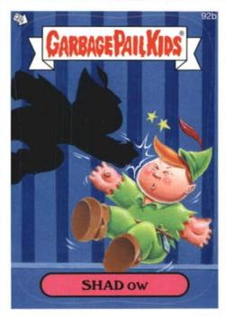 2013 Garbage Pail Kids Brand New Series 2 #92b Shad Ow Front