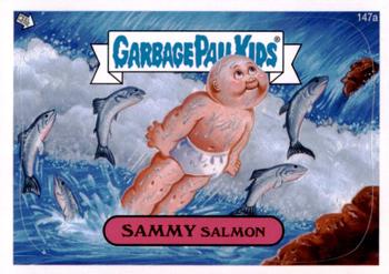 2013 Garbage Pail Kids Brand New Series 3 #147a Sammy Salmon Front