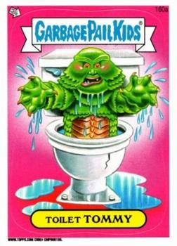 2013 Garbage Pail Kids Brand New Series 3 #160a Toilet Tommy Front