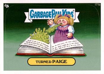 2013 Garbage Pail Kids Brand New Series 3 #171b Turned Paige Front