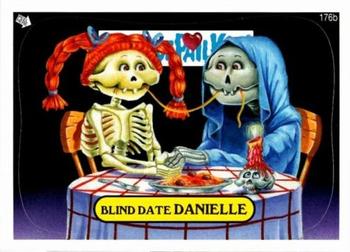 2013 Garbage Pail Kids Brand New Series 3 #176b Blind Date Danielle Front