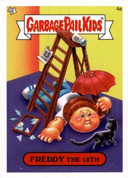 2014 Topps Garbage Pail Kids Series 1 #4a Freddy the 13th Front