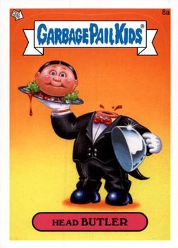 2014 Topps Garbage Pail Kids Series 1 #8a Head Butler Front