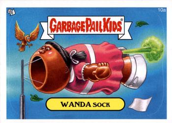 2014 Topps Garbage Pail Kids Series 1 #10a Wanda Sock Front