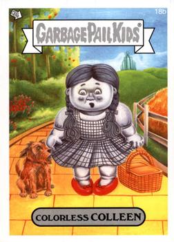 2014 Topps Garbage Pail Kids Series 1 #18b Colorless Colleen Front