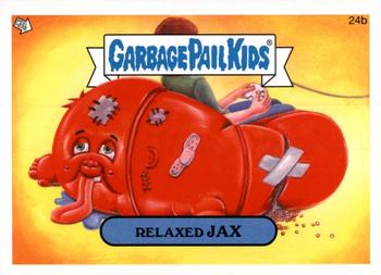 2014 Topps Garbage Pail Kids Series 1 #24b Relaxed Jax Front