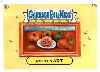 2014 Topps Garbage Pail Kids Series 1 #27a Rotten Art Front