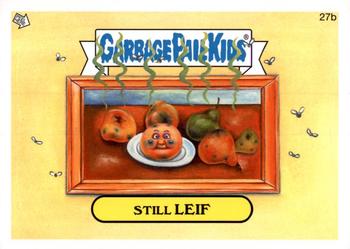 2014 Topps Garbage Pail Kids Series 1 #27b Still Leif Front