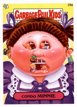 2014 Topps Garbage Pail Kids Series 1 #29a Condo Minnie Front
