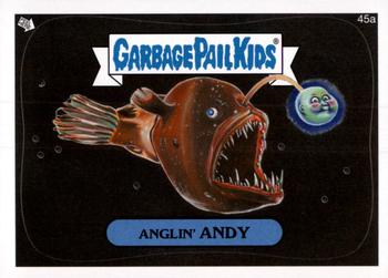 2014 Topps Garbage Pail Kids Series 1 #45a Anglin' Andy Front