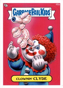 2014 Topps Garbage Pail Kids Series 1 #46a Clownin' Clyde Front