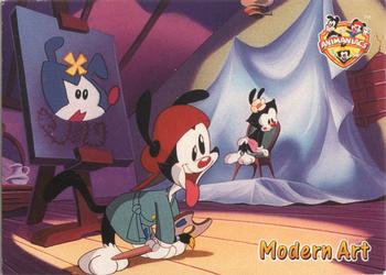 1995 Topps Animaniacs #30 Modern Art Front