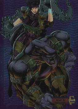 1995 Topps Cyber Force All-Chromium #35 Anvil & Tempest Front