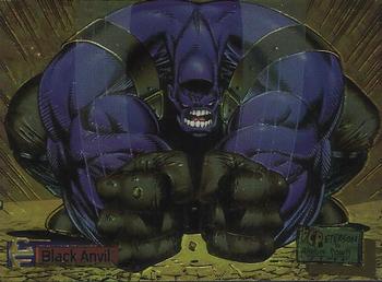 1995 Topps Cyber Force All-Chromium #41 Black Anvil Front