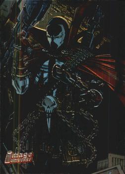 1995 Topps Finest Image Universe #58 Commando Spawn Front