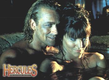1996 Topps Hercules The Legendary Journeys #40 The Warrior Princess Front