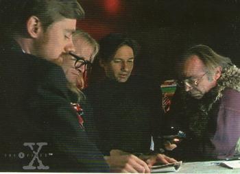 1996 Topps The X-Files Season Three #8 The Lone Gunmen Front
