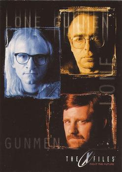 1998 Topps The X-Files: Fight the Future #6 The Lone Gunmen Front