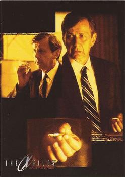 1998 Topps The X-Files: Fight the Future #7 The Cigarette-Smoking Man Front