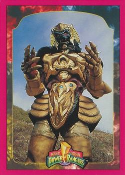 1994 Collect-A-Card Mighty Morphin Power Rangers Series 2 Retail #79 Goldar Front