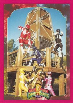 1994 Collect-A-Card Mighty Morphin Power Rangers Series 2 Retail #104 Rescue Time Front