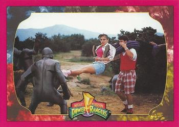 1994 Collect-A-Card Mighty Morphin Power Rangers Series 2 Retail #106 Human Whipsaw Front