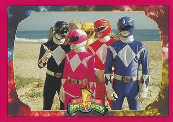 1994 Collect-A-Card Mighty Morphin Power Rangers Series 2 Retail #130 Decision Time Front