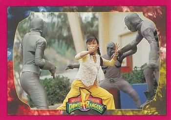 1994 Collect-A-Card Mighty Morphin Power Rangers Series 2 Retail #134 Outnumbered Front