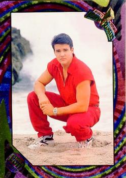 1994 Collect-A-Card Mighty Morphin Power Rangers Series 2 Retail - Power Foil #81 Jason Front