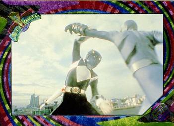 1994 Collect-A-Card Mighty Morphin Power Rangers Series 2 Retail - Power Foil #125 Power Block Front