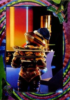 1994 Collect-A-Card Mighty Morphin Power Rangers Series 2 Retail - Power Foil #129 Lunchtime Front