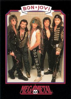 1991 Impel Mega Metal #2 Bon Jovi Front