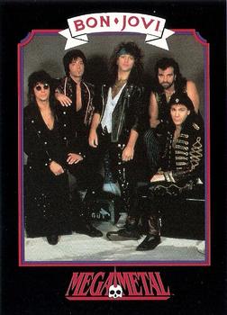 1991 Impel Mega Metal #3 Bon Jovi Front