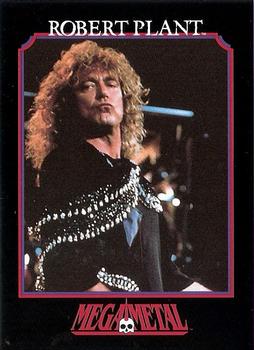 1991 Impel Mega Metal #44 Robert Plant Front