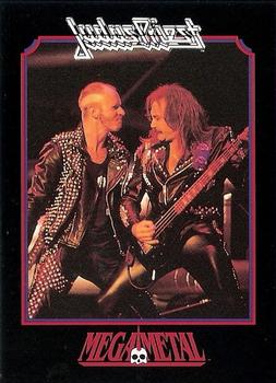 1991 Impel Mega Metal #52 Judas Priest Front