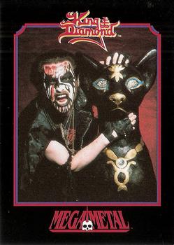 1991 Impel Mega Metal #69 King Diamond Front